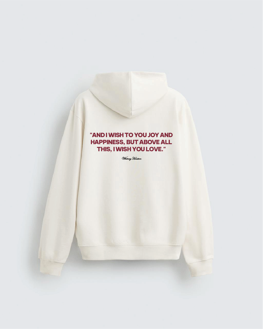 I WILL ALWAYS LOVE YOU - WHITNEY HOUSTON | HOODIE