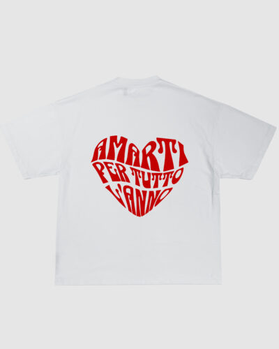 T-Shirt "AMARTI PER TUTTO L'ANNO"