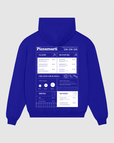 Felpa "PIZZAMARTI"
